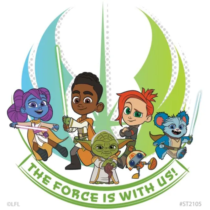 Star Wars Young Jedi Stickers