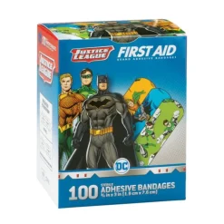 Stat Strip® Batman, Aquaman, & Green Lantern Bandages