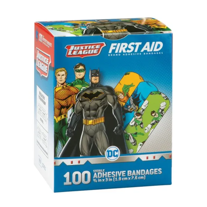 Stat Strip® Batman, Aquaman, & Green Lantern Bandages