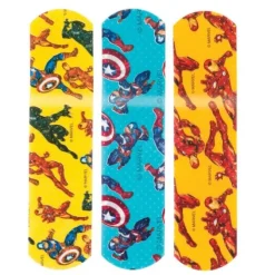 Stat Strip® Captain America, Black Panther, & Iron Man Bandages