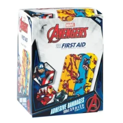 Stat Strip® Captain America, Black Panther, & Iron Man Bandages