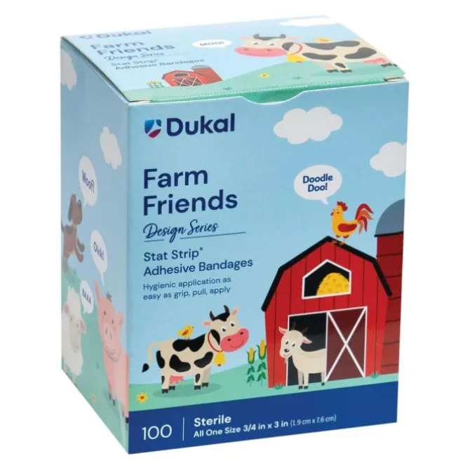 Stat Strip® Farm Friends Bandages - Case