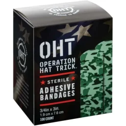 Stat Strip® Green Camouflage Bandages