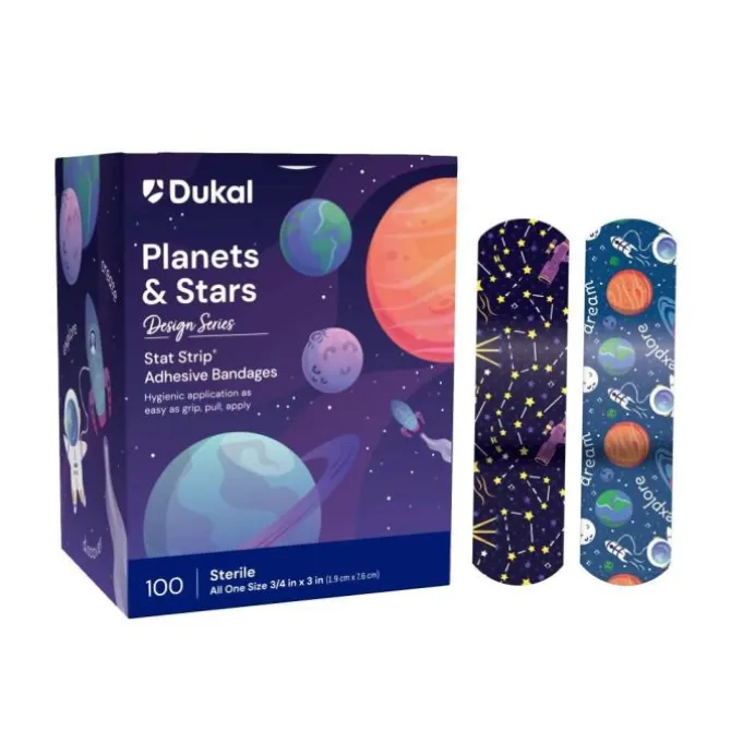 Stat Strip® Planet and Stars Bandages