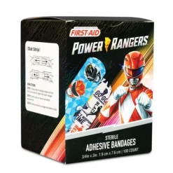 Stat Strip® Power Rangers Bandages - Case