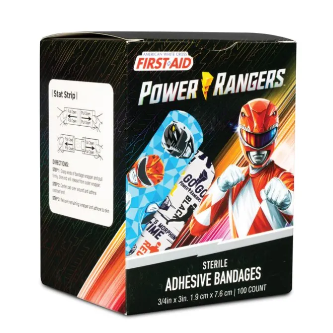 Stat Strip® Power Rangers Bandages - Case