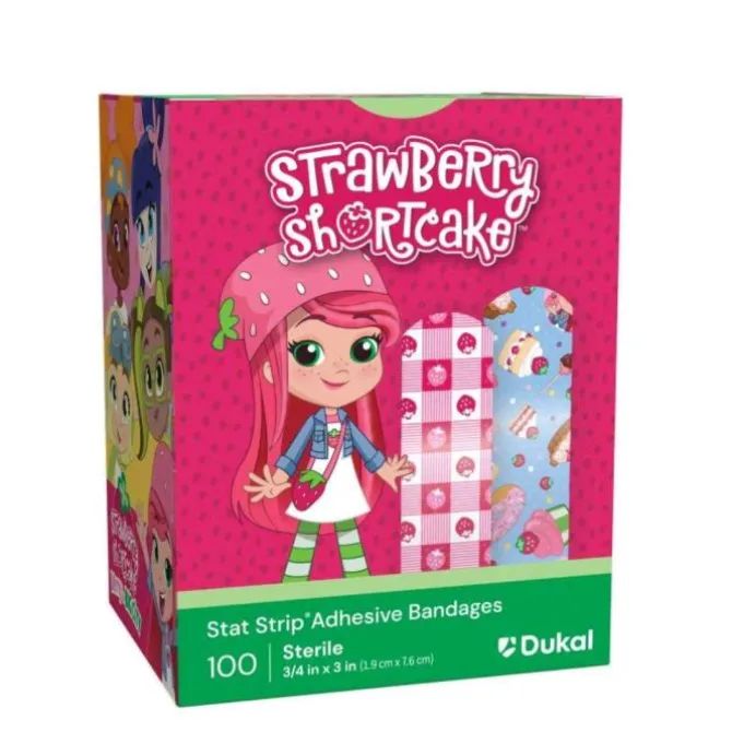 Stat Strip® Strawberry Shortcake Bandages - Case