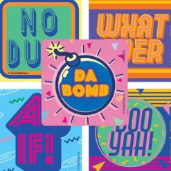 90's Throwback Stickers
