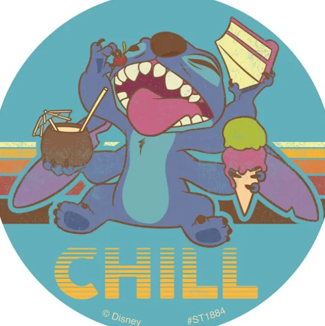 Stitch Aloha Stickers