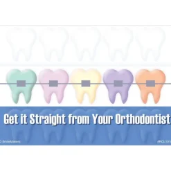Straight from Orthodontist Recall Cards