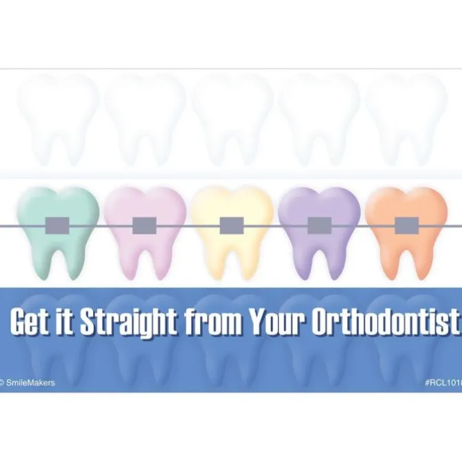 Straight from Orthodontist Recall Cards