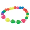 Stretchy Heart Bead Bracelets