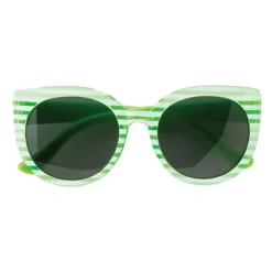 Stripe Print Sunglasses