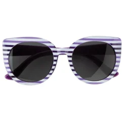 Stripe Print Sunglasses