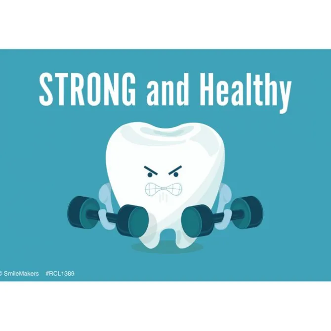 Strong & Healthy Tooth Recall Cards