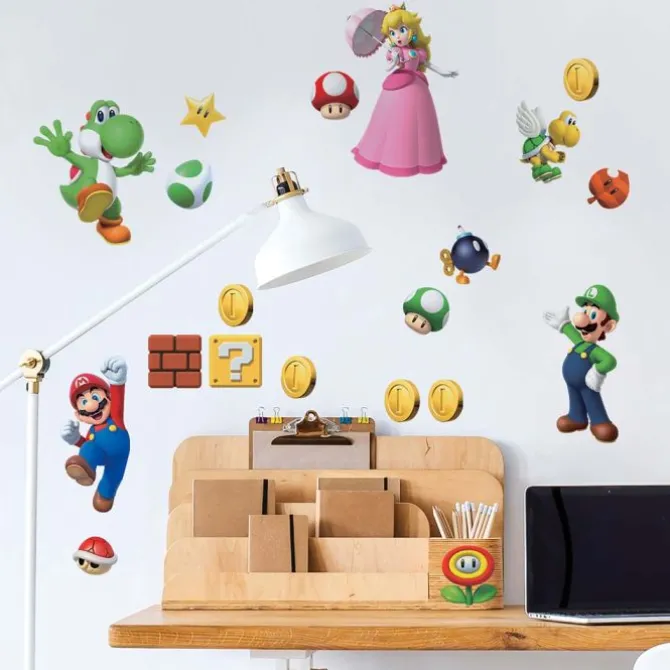 Super Mario Brothers Wall Decals