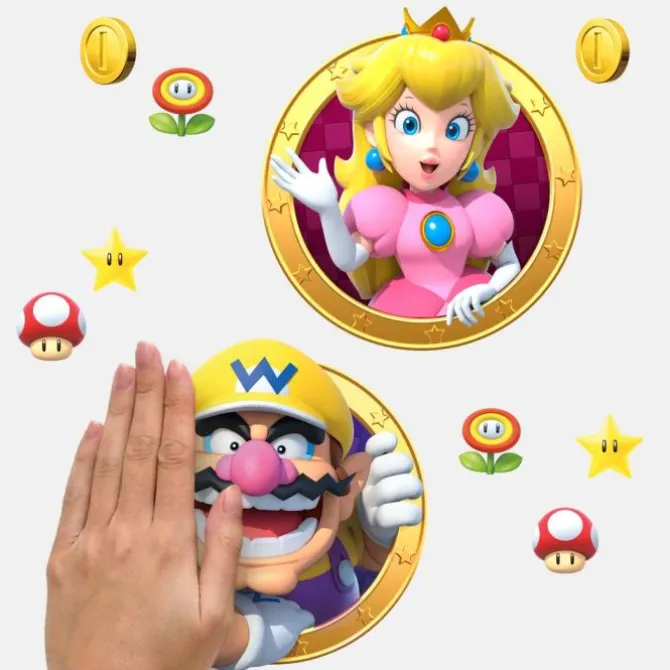 Super Mario Character Wall Decals