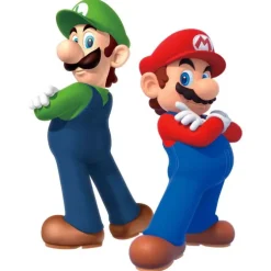 Super Mario Luigi & Mario Giant Wall Decals