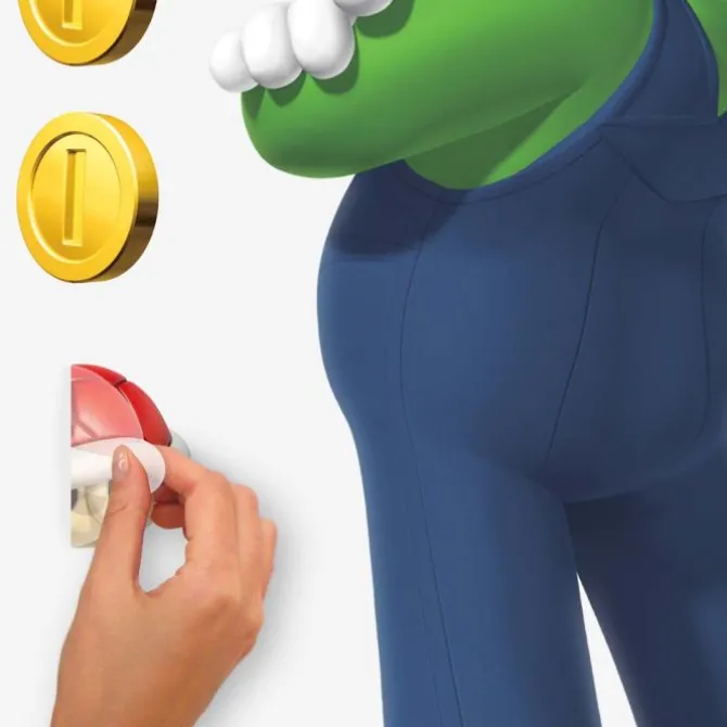 Super Mario Luigi & Mario Giant Wall Decals