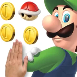 Super Mario Luigi & Mario Giant Wall Decals