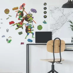 Teenage Mutant Ninja Turtles Mutant Mayhem Characters Wall Decals
