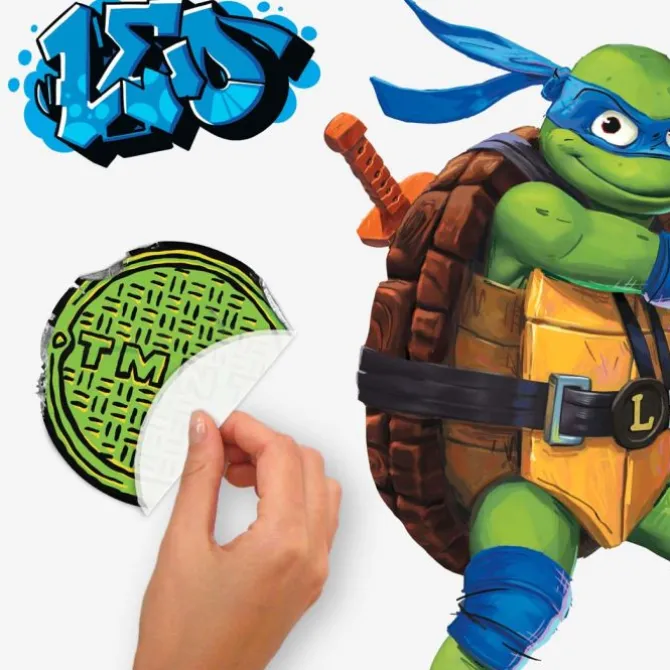 Teenage Mutant Ninja Turtles Mutant Mayhem Characters Wall Decals