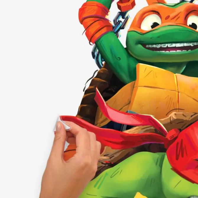 Teenage Mutant Ninja Turtles Mutant Mayhem Group Giant Wall Decals
