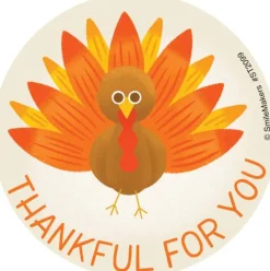 Thankful For You Stickers