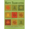 Thanksgiving Icons Greeting Cards