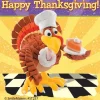 Thanksgiving Turkey Stickers
