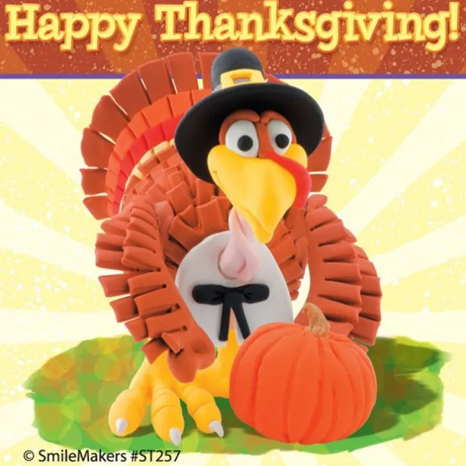 Thanksgiving Turkey Stickers