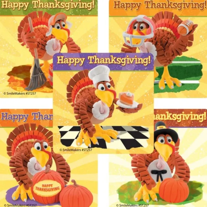 Thanksgiving Turkey Stickers