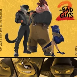 The Bad Guys 2 Stickers