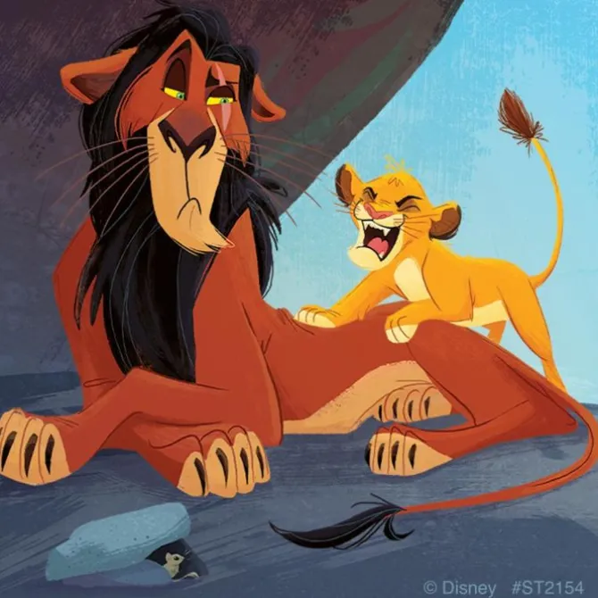 The Lion King Classic Stickers