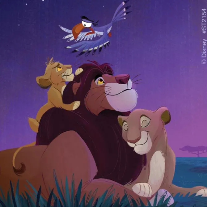 The Lion King Classic Stickers