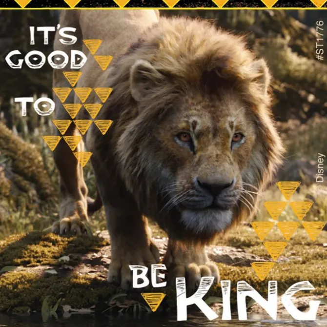 The Lion King Movie Stickers
