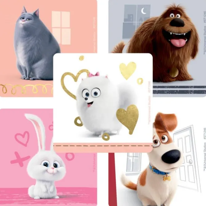 The Secret Life of Pets Characters Stickers