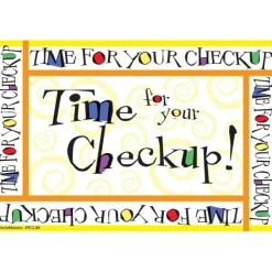 Time for Your Checkup Recall Cards