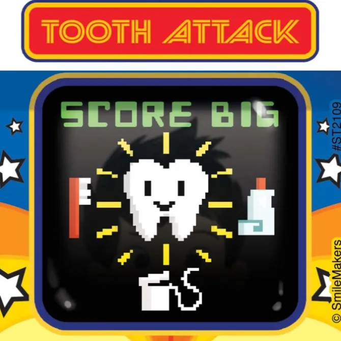 Tooth Arcade Stickers