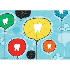 Tooth Balloons Recall Cards