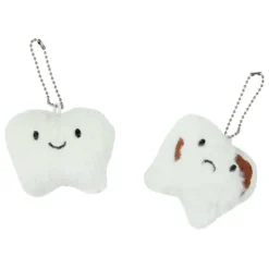 Tooth Plush Backpack Pulls