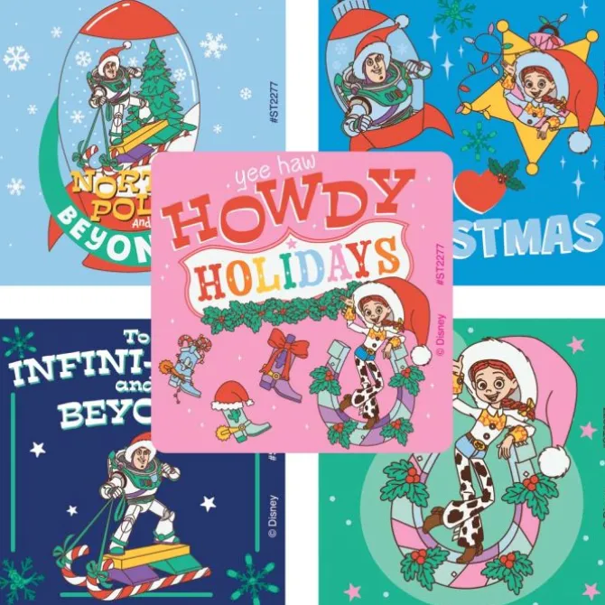 Toy Story Christmas Stickers