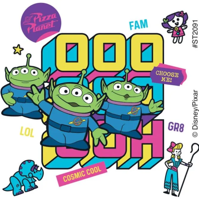 Toy Story Neon Stickers