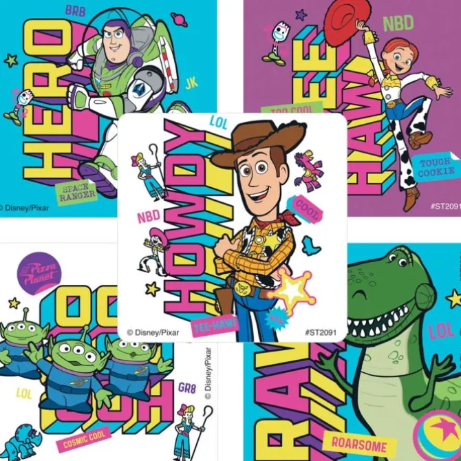 Toy Story Neon Stickers