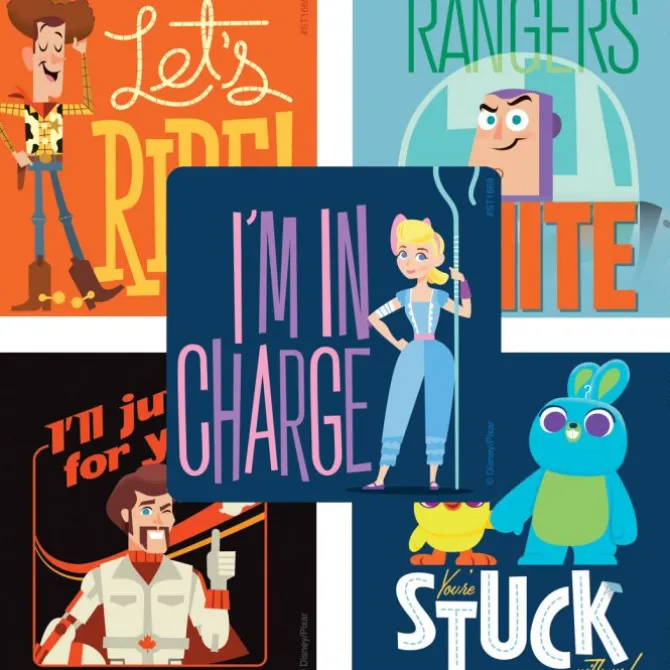Toy Story 4: Toon Stickers