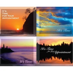 Tranquil Sunset Laser Cards