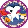 Trick or Treat - Brush Your Teeth Stickers