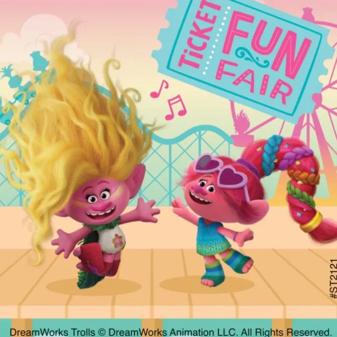 Trolls Fun Fair Surprise Stickers