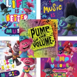 Trolls World Tour Music Stickers