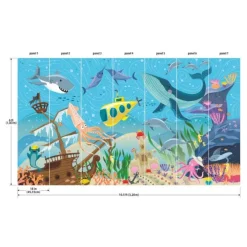 Underwater Discovery Wall Mural